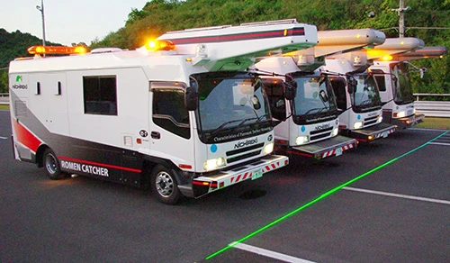 Automatic road surface condition measuring vehicle smart ROMEN CATCHER LY